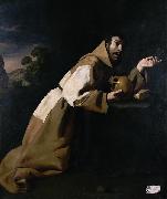 Francisco de Zurbaran Saint Francis in Meditation Germany oil painting artist